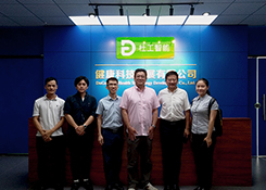 货之家到访广州杜工智能健康科技发展有限公司，参观并洽谈跨境电商保税仓储合作