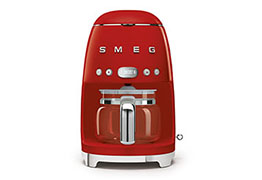 意大利进口咖啡机,意大利SMEG滴漏式咖啡机DCF02RDEU 红色