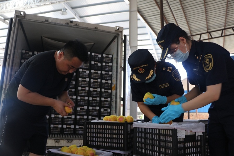 甘肃省首单跨境电商B2B直接出口货物通关