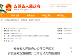 加快跨境电商发展,安徽出台外贸发展提升三年行动方案