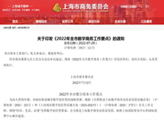 提升跨境电商公共服务能级 | 上海市印发《2022年全市数字商务工作要点》