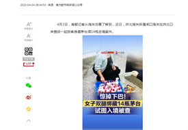 女子腿绑14瓶茅台酒入境被查,国外货物怎么合规进口?跨境电商进口流程