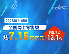 上半年全国网上零售额达7.16万亿元 跨境电商成外贸重要新生力量