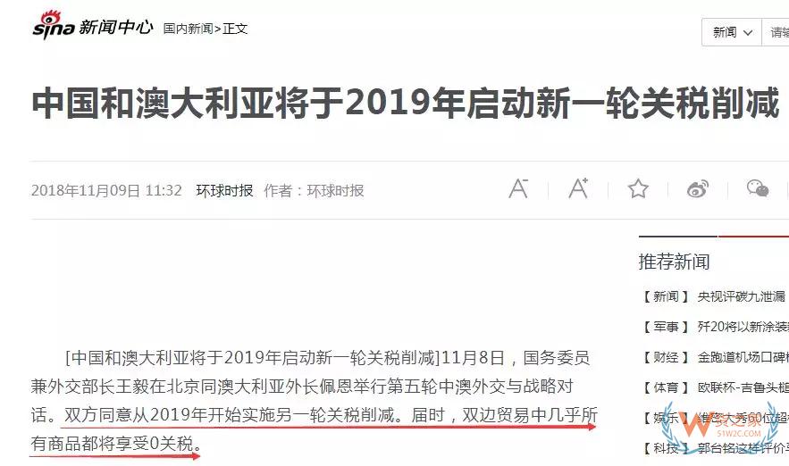 重磅好消息！2019年1月1日起，出口这个国家免关税了！-货之家