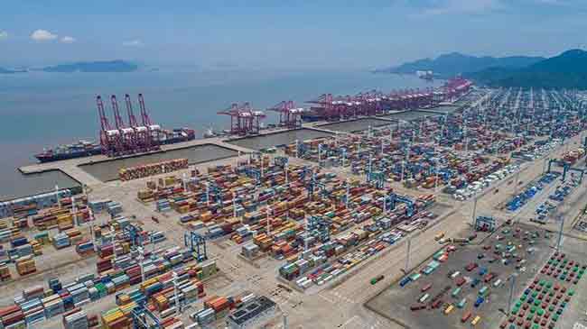 宁波舟山港超越深圳港，集装箱吞吐量排名跃居全球第三—货之家