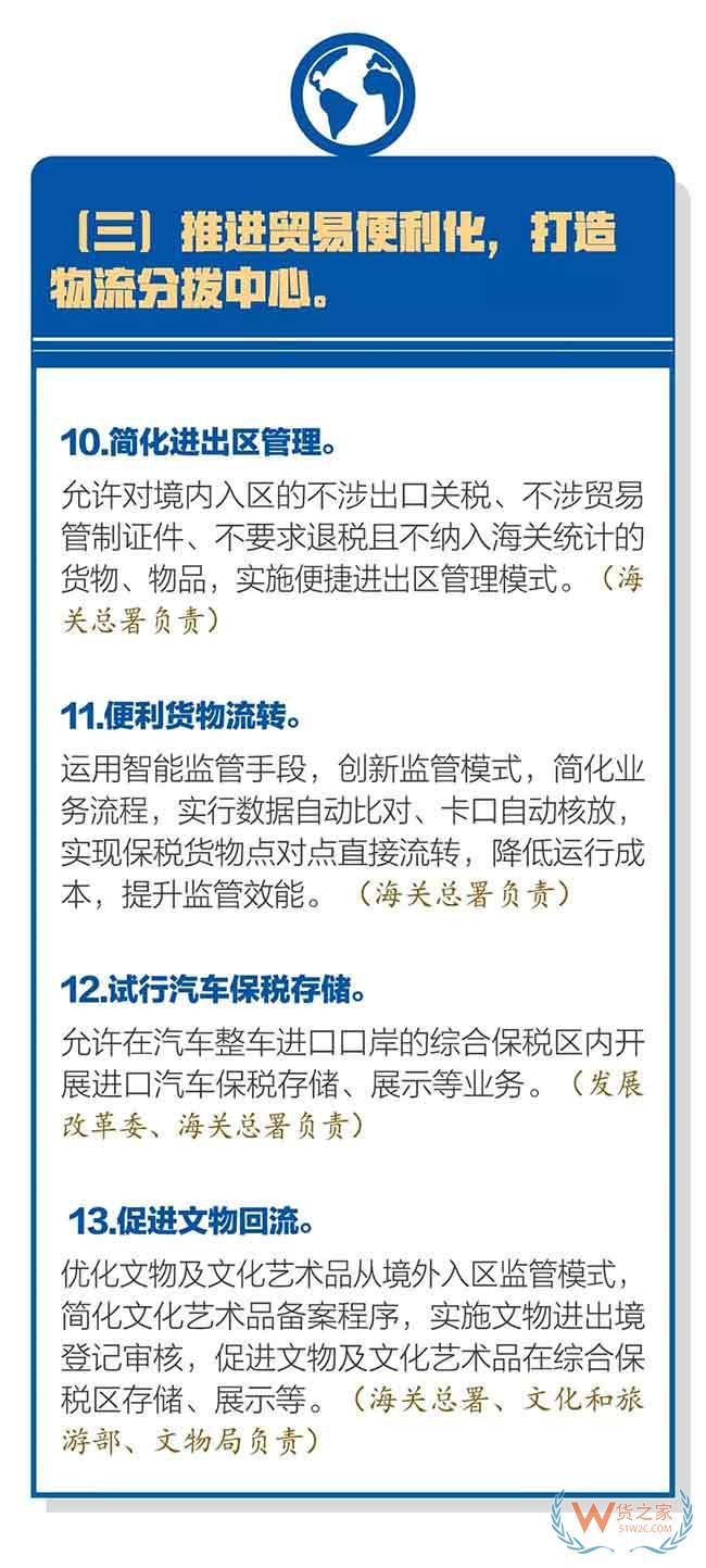 国务院关于促进综合保税区高水平开放高质量发展的若干意见—货之家