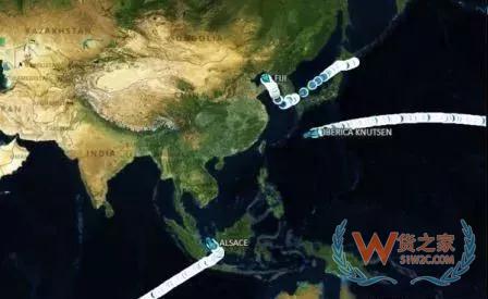 受中美贸易摩擦影响，10多艘船正在加速驶往中国--货之家