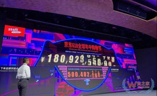 【56头条】京东618累计下单金额超过1800亿，新增会员280万个；菜鸟再创物流新速度，全国354城当日达，阿里组织再升级。——货之家