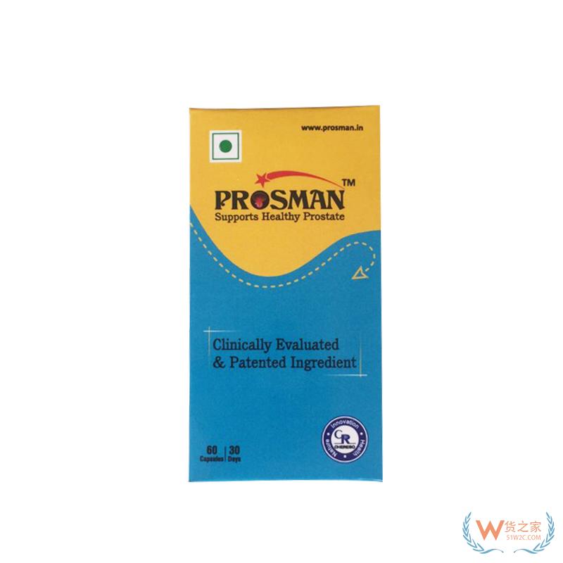 印度Chereso 欧洲李前列消胶囊 Prosman 60粒/瓶—货之家