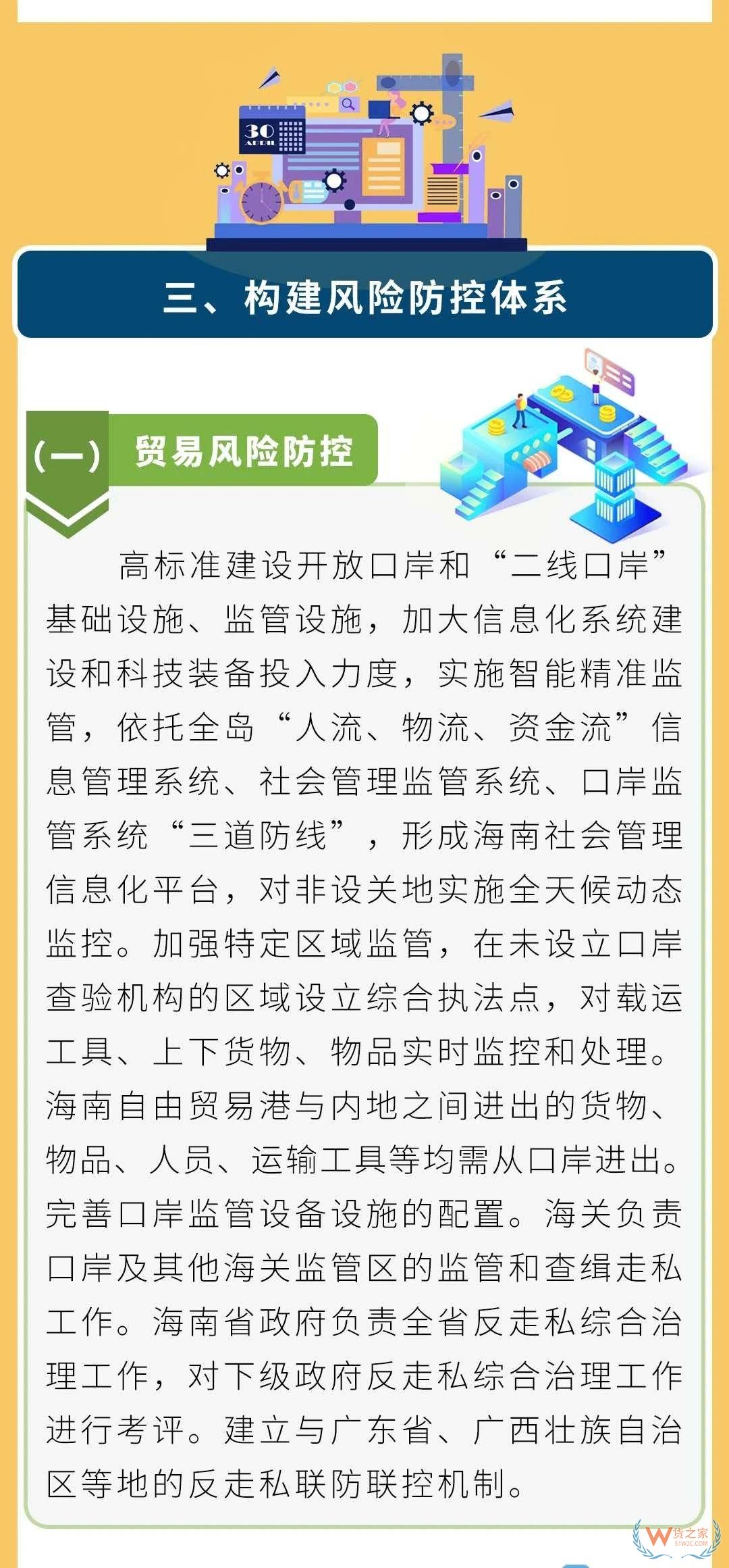 《海南自由贸易港建设总体方案》涉及海关的政策安排—货之家