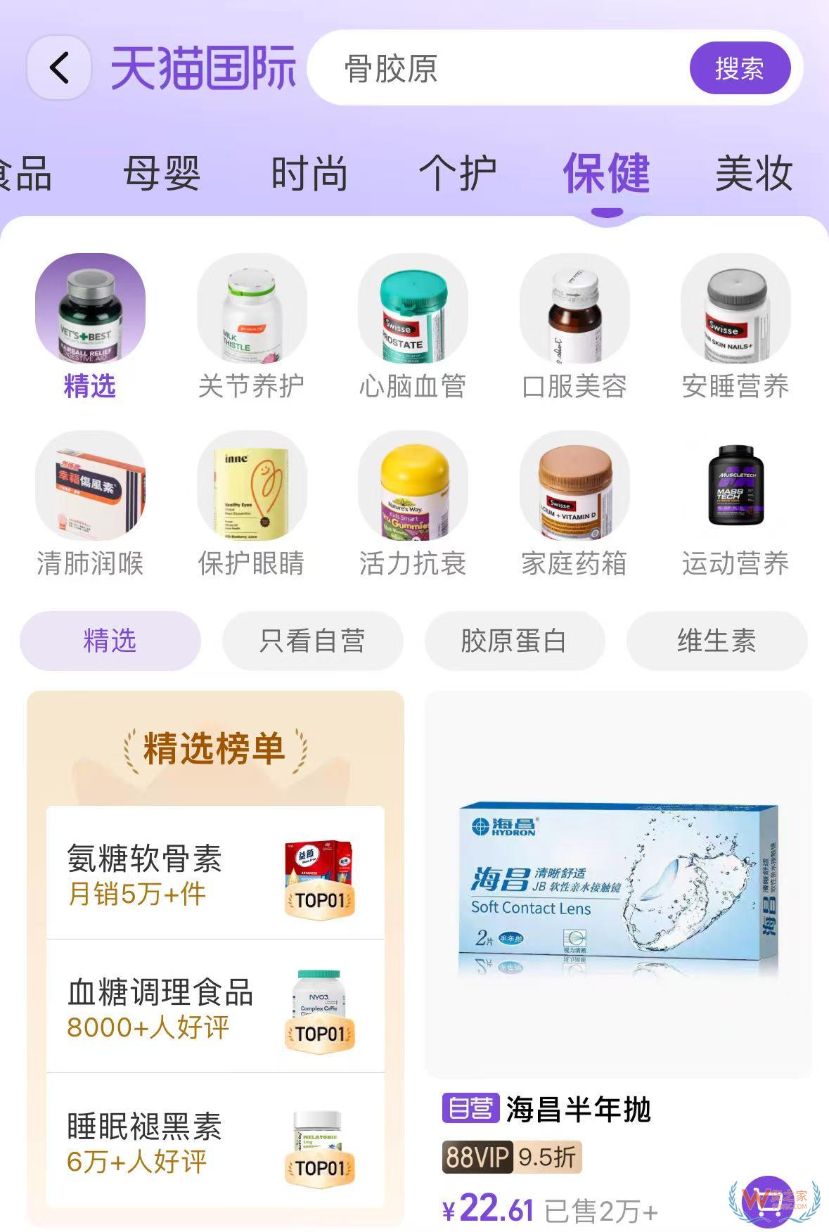跨境选品指南：618进口保健品类目高增长成分与口碑榜单-货之家