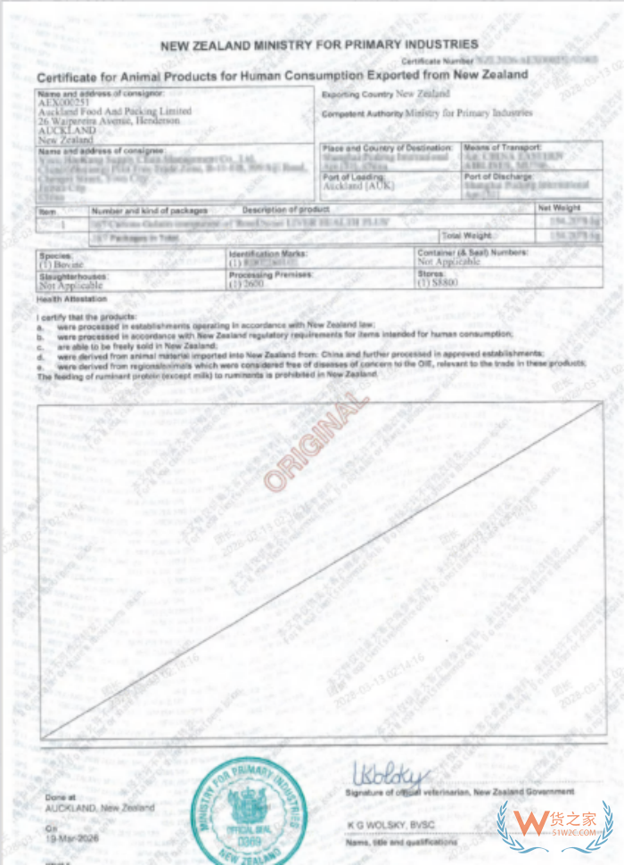 应对中国跨境进口保健品监管，新西兰快速响应：首发“健康证+自由销售证书”