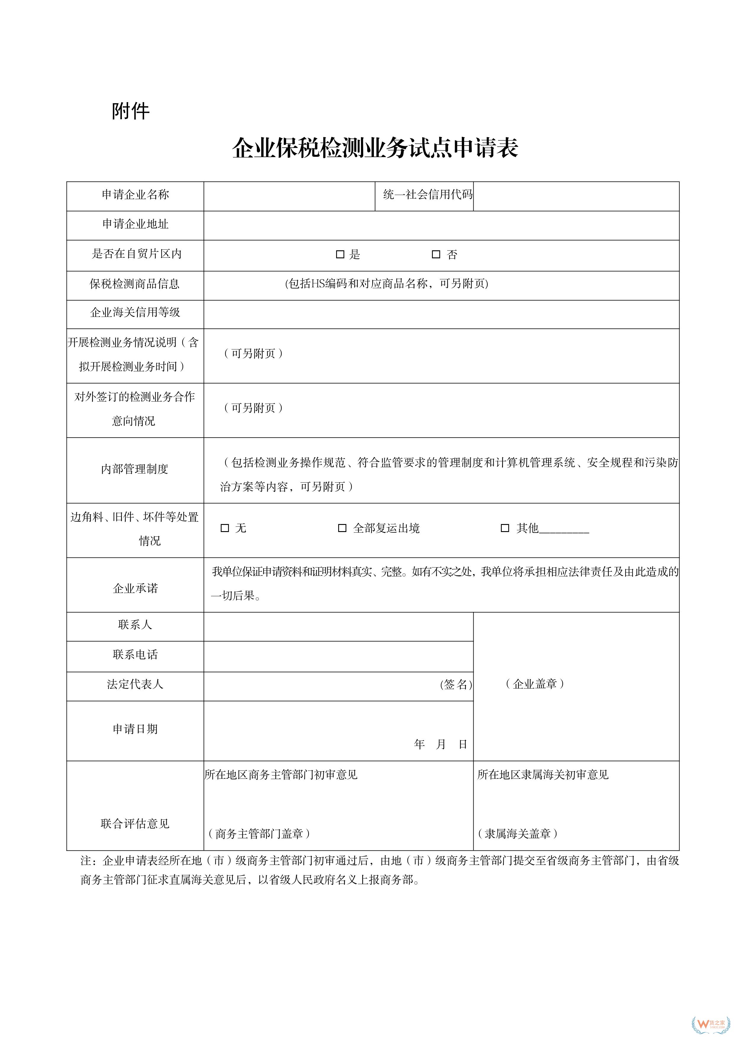 商务部办公厅 海关总署办公厅关于开展综合保税区外保税检测试点工作的通知-货之家 商务部办公厅 海关总署办公厅关于开展综合保税区外保税检测试点工作的通知-货之家